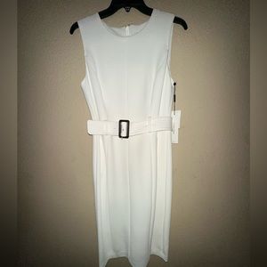 Calvin Klein Belted Ladies Dress Size 8